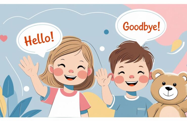Cara Ajak Anak Belajar Sapaan Bahasa Inggris yang Asyik Banget! (Hello, Goodbye & Friends!)