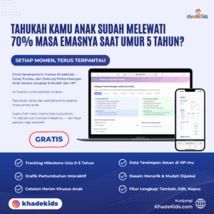 Child Development Tracker KhadeKids
