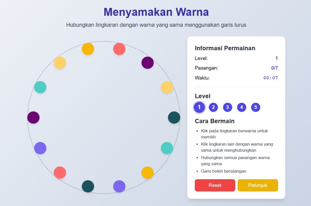 Color Match Adventure – Petualangan Warna Seru untuk Anak!