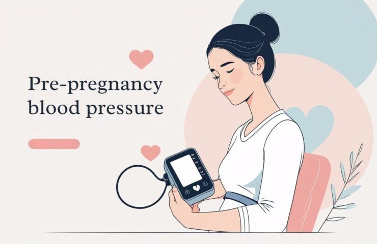 Seseorang sedang melakukan pemeriksaan tekanan darah menggunakan tensimeter digital, dengan dokter yang sedang mencatat hasil pengukuran di clipboard