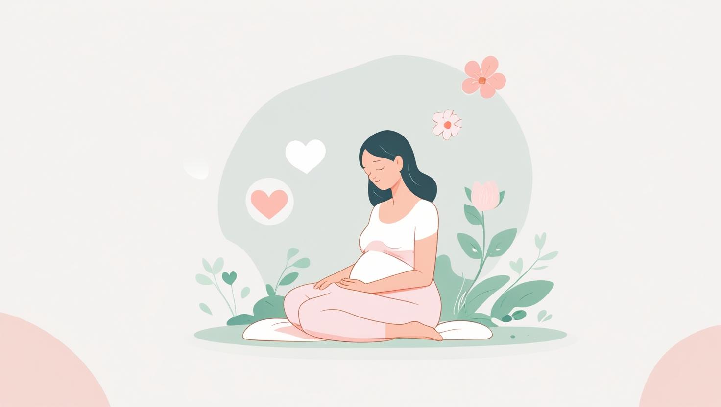 Wanita menyusui bayi dengan senyuman lembut di ruang bersalin yang nyaman, dengan cahaya hangat dan suasana tenang.