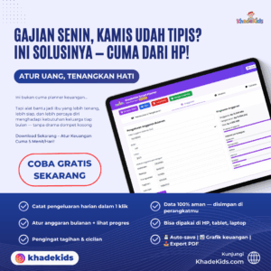 Smart Budget Planner KhadeKids