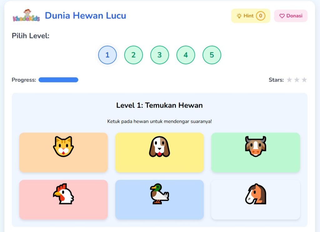 Dunia Hewan Lucu - KhadeKids