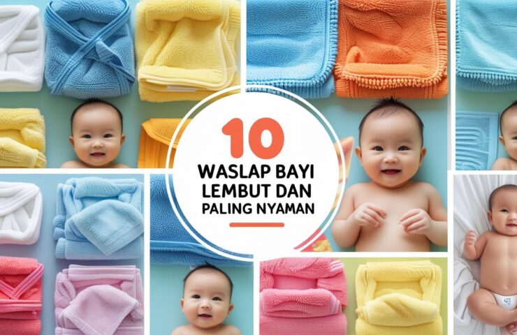 10 Waslap Bayi Lembut dan Paling Nyaman, Mandi Jadi Makin Happy!