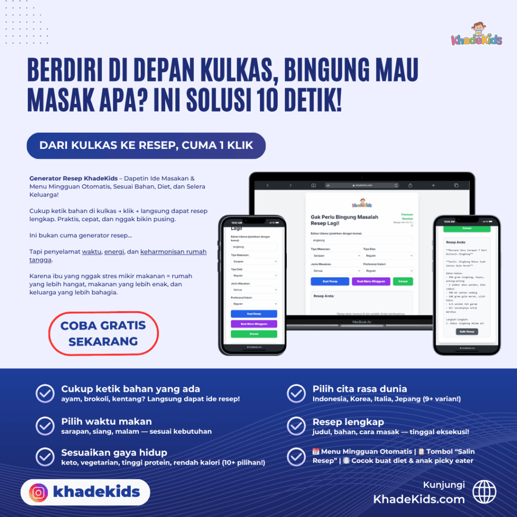 Pencarian Resep Harian dan Mingguan