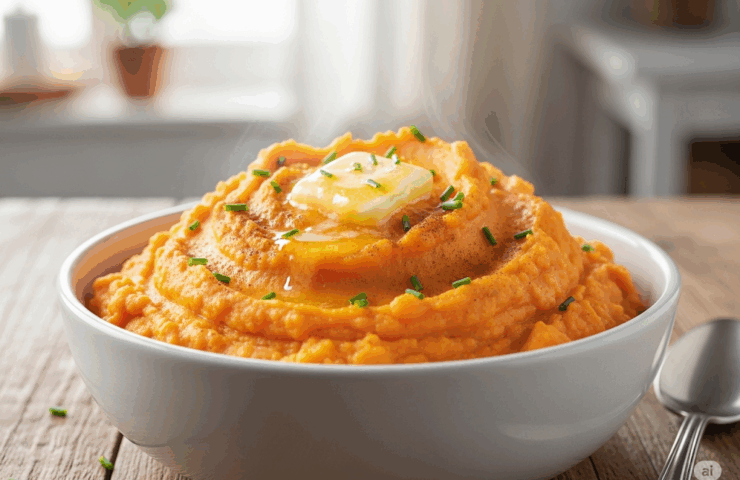 Mashed Sweet Potatoes Creamy